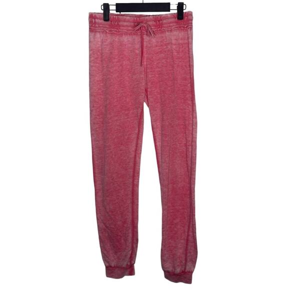Make + Model Womens Pants Size Small Pink Pull On Lightweight Sweatpants Lounge - Picture 1 of 16